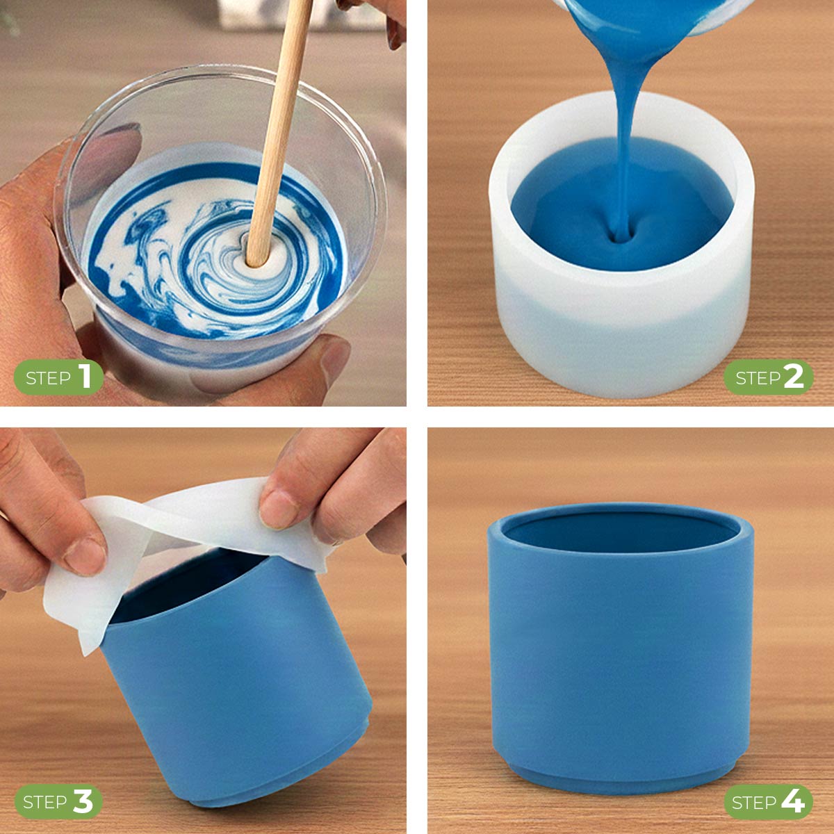 Aqua Pigment – Pigmentos concentrados para Aqua Resin - Aqua Resin
