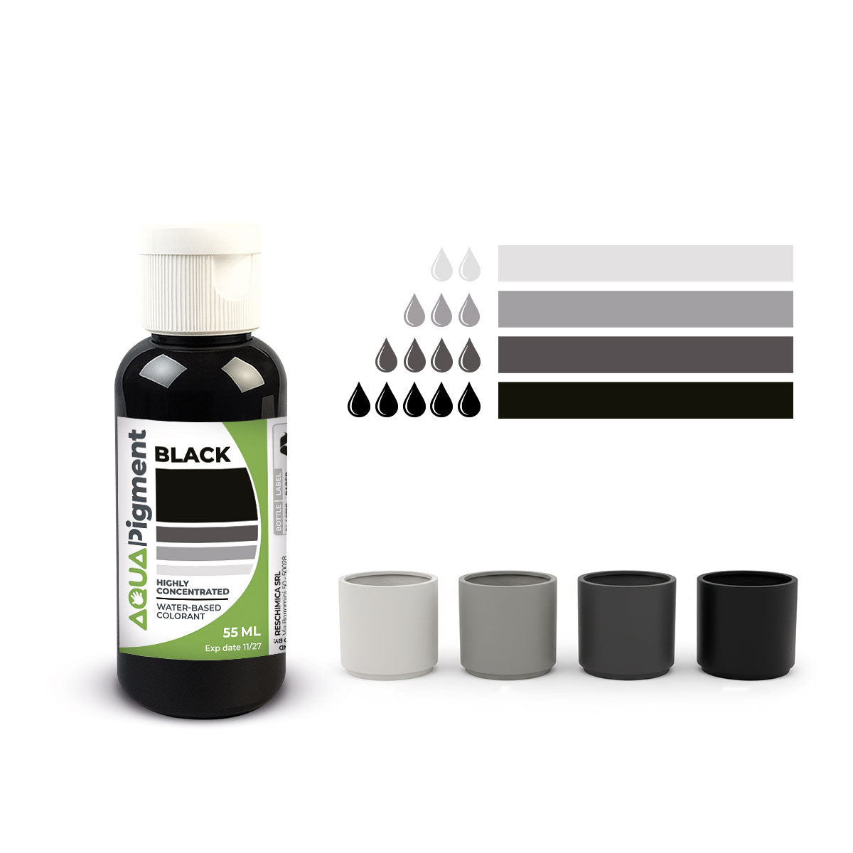 Aqua Pigment – Pigmento líquido concentrado para Aqua Resin y yeso - Aqua Resin
