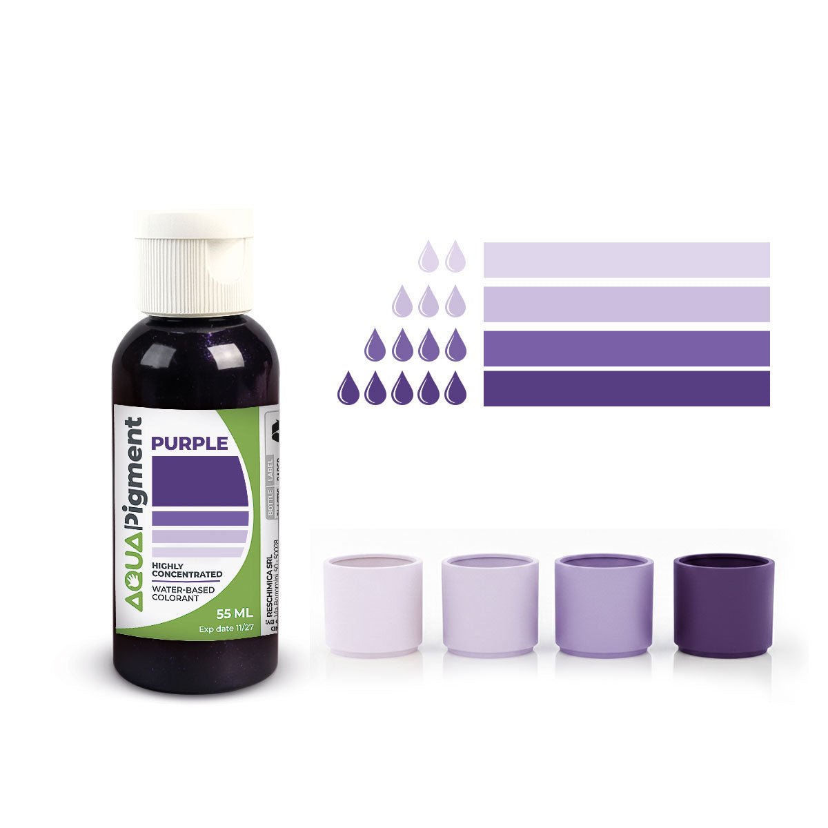 Aqua Pigment – Pigmento líquido concentrado para Aqua Resin y yeso - Aqua Resin