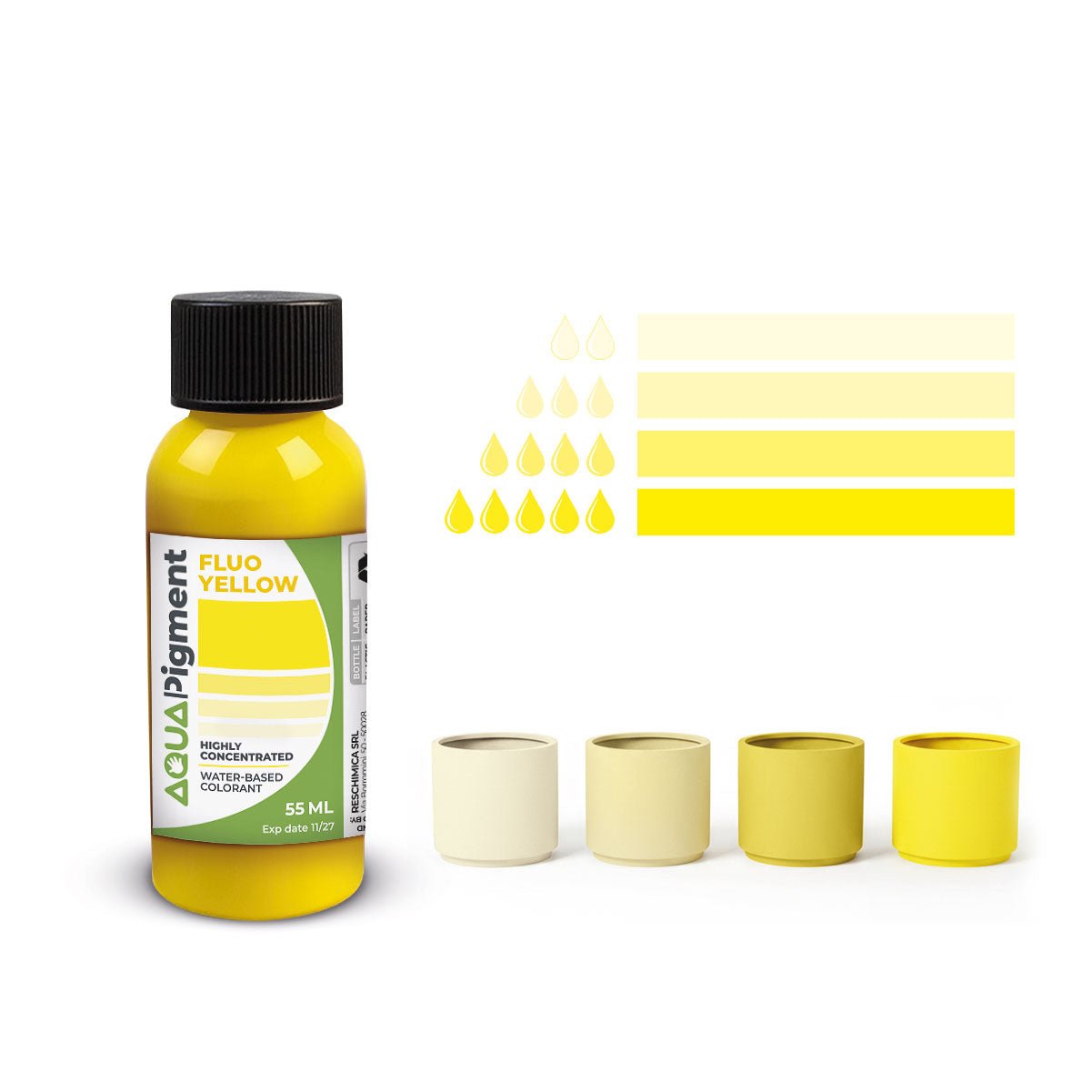Aqua Pigment – Pigmento líquido concentrado para Aqua Resin y yeso - Aqua Resin