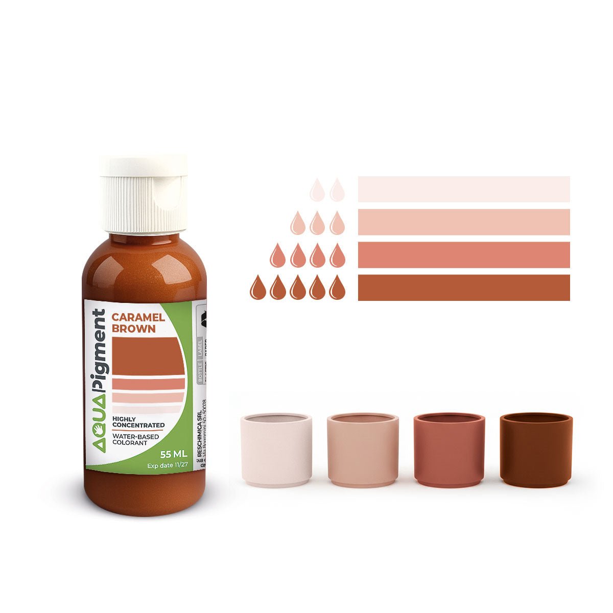 Aqua Pigment – Pigmento líquido concentrado para Aqua Resin y yeso - Aqua Resin