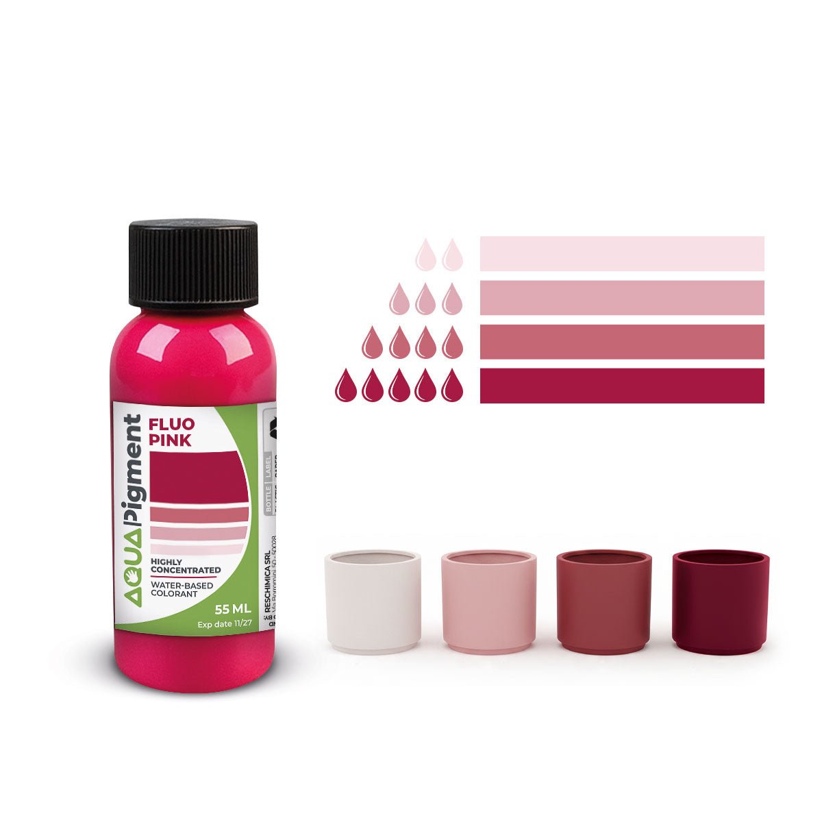 Aqua Pigment – Pigmento líquido concentrado para Aqua Resin y yeso - Aqua Resin