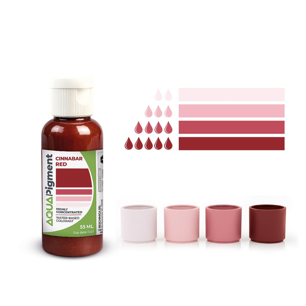 Aqua Pigment – Pigmento líquido concentrado para Aqua Resin y yeso - Aqua Resin