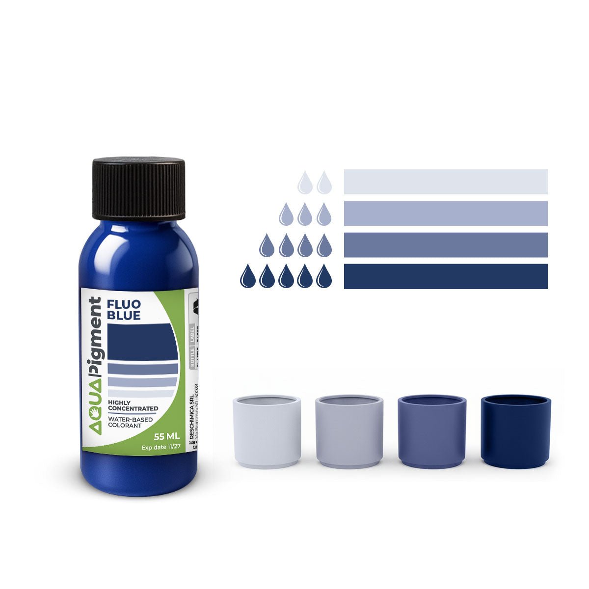 Aqua Pigment – Pigmento líquido concentrado para Aqua Resin y yeso - Aqua Resin