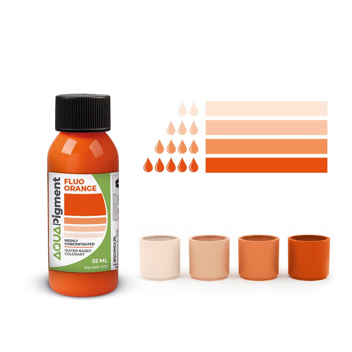 Aqua Pigment – Pigmento líquido concentrado para Aqua Resin y yeso - Aqua Resin