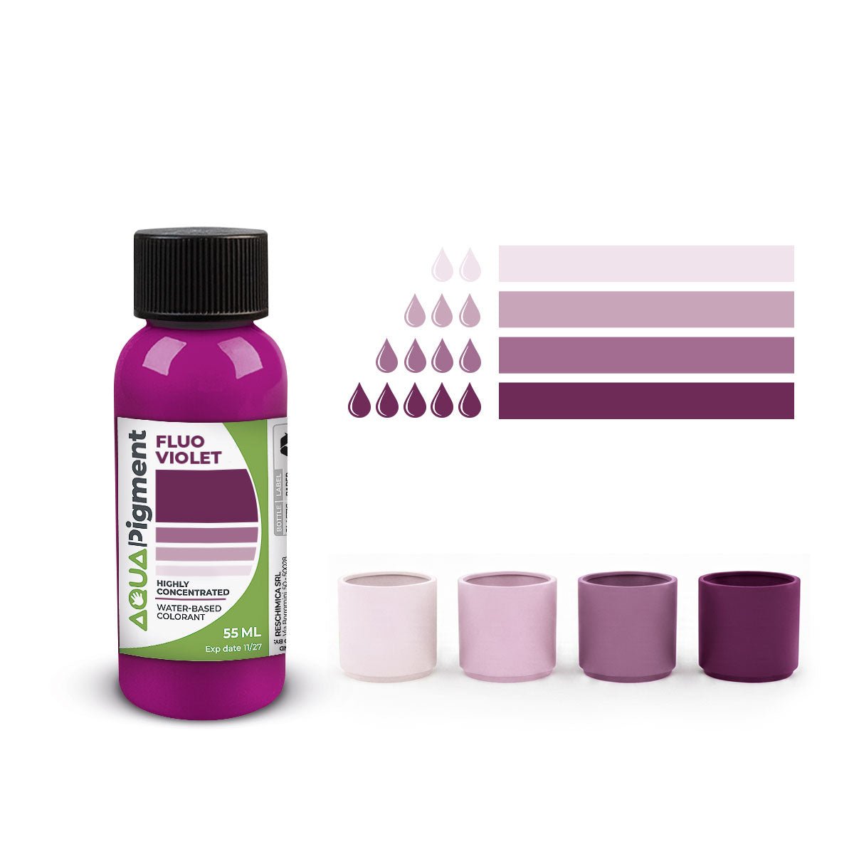 Aqua Pigment – Pigmento líquido concentrado para Aqua Resin y yeso - Aqua Resin