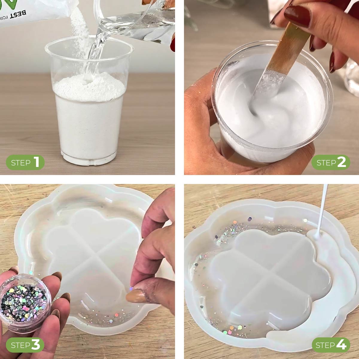Aqua Resin Kit: espejo decorativo - Aqua Resin