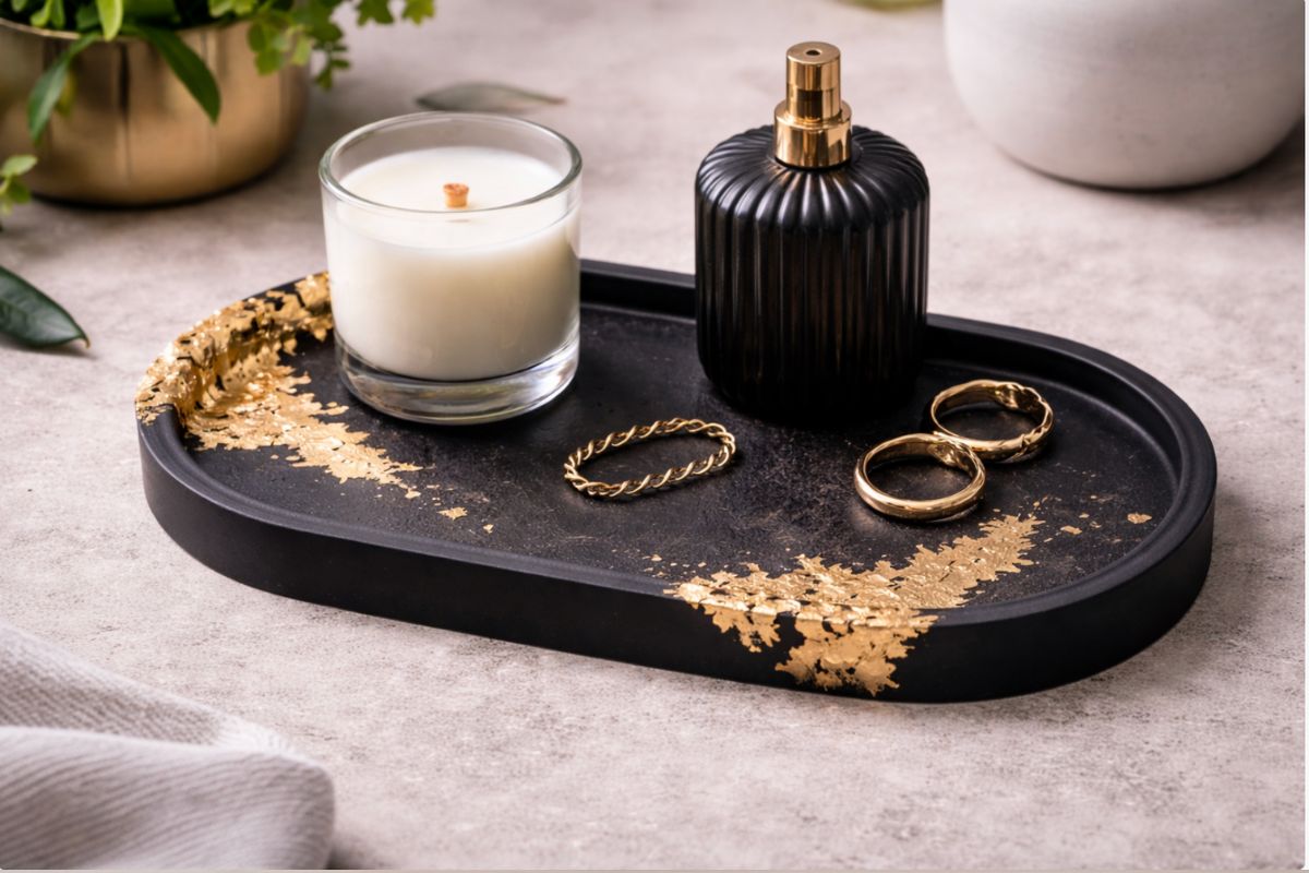 Yeso negro Aqua Resin Black en polvo