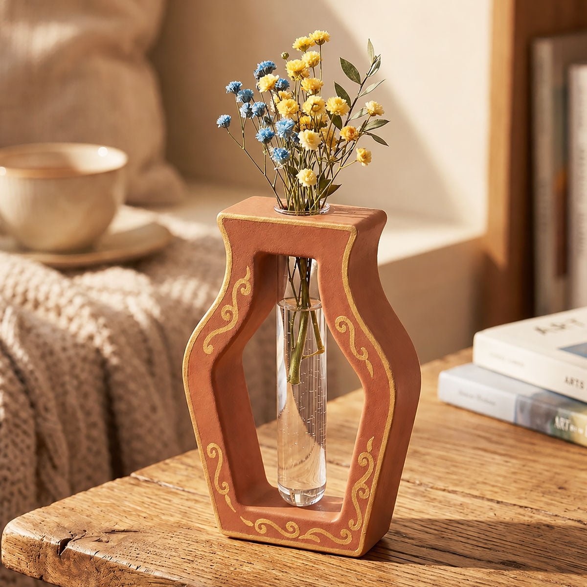 Portaflores decorativo con ampolla – Aqua Kit - Aqua Resin