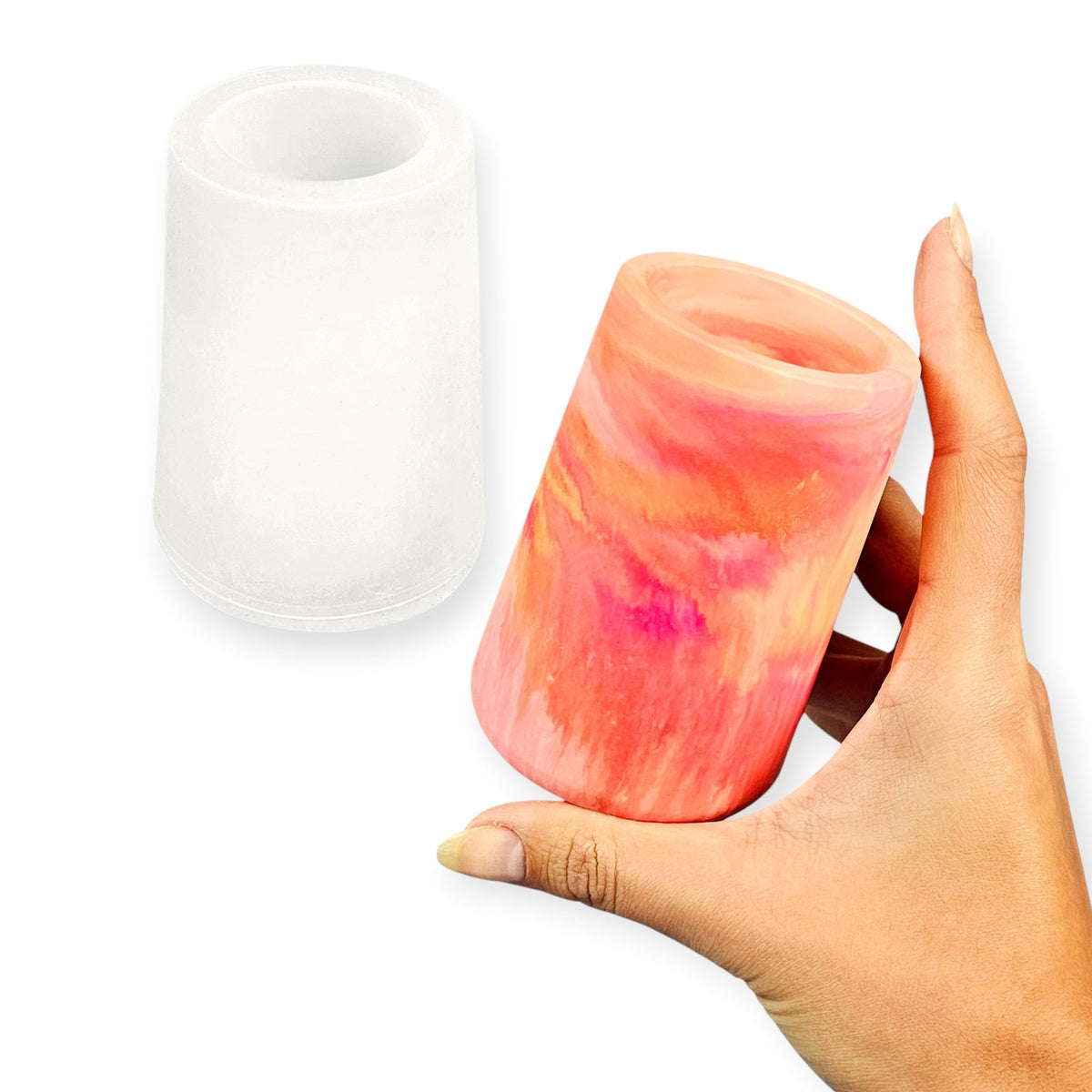 Molde Jarrón Lineal – Jarrón esencial de diseño - Aqua Resin